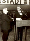 Fritz Heuser und Landrat Herbert Guenther